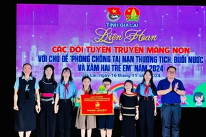 Huyện Chư Sê giành giải nhất tại Liên hoan các đội tuyên truyền măng non