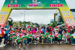 535 runner nhí tham gia giải “Kids Run Gia Lai năm 2025”