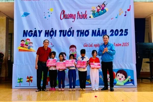 Chương trình “Ngày hội tuổi thơ” tại Trường Tiểu học Võ Văn Kiệt