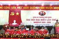 Khai mạc Đại hội đại biểu Đảng bộ phường Hoài Nhơn lần thứ I, nhiệm kỳ 2025 - 2030