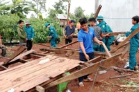 Gia Lai: Các địa phương nhanh chóng khắc phục thiệt hại sau bão
