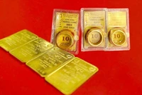 Giá vàng trong nước đi ngang trong ngày 24-11