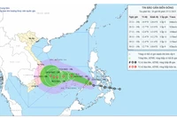 Áp thấp nhiệt đới đã mạnh lên thành bão, di chuyển 20-25 km/h
