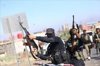 15 địa điểm chứa kho vũ khí ở miền Nam Syria của IS bị phá hủy