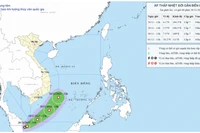 Xuất hiện áp thấp nhiệt đới gần biển Đông, di chuyển 15 km/h