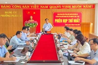 Phường Pleiku họp phiên thứ nhất Ban Chỉ đạo bầu cử đại biểu Quốc hội khóa XVI và đại biểu HĐND các cấp