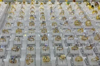 Đầu tuần, tăng thêm 800.000 đồng, giá vàng miếng ở mức cao 155,7 triệu đồng/lượng