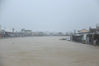 Gia Lai: Lũ trên sông Kôn có khả năng đạt đỉnh trên báo động 2