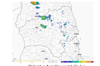 Cảnh báo mưa lớn cục bộ tại một số khu vực thuộc tỉnh Gia Lai