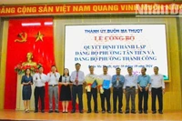 Thành phố Buôn Ma Thuột sắp xếp đơn vị hành chính cấp xã giai đoạn 2023-2025