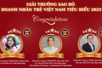 Tỉnh Gia Lai có 3 doanh nhân trẻ đạt Giải thưởng Sao Đỏ 2025.