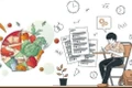 Dinh dưỡng hợp lý giúp tăng trí nhớ, giảm căng thẳng trong mùa thi. (Ảnh: Internet)