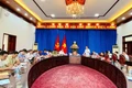 Quang cảnh cuộc họp Ban Chỉ đạo cấp tỉnh Kỳ thi tốt nghiệp THPT năm 2025. Ảnh: T.D