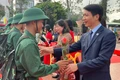 Phó Bí thư Tỉnh ủy Nguyễn Ngọc Lương tin tưởng các tân binh sẽ hoàn thành xuất sắc nhiệm vụ