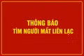 Công an xã Tuy Phước Bắc thông báo tìm người mất liên lạc từ tháng 6-2026