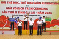 Bế mạc môn kickboxing Đại hội TDTT và Giải vô địch trẻ kickboxing tỉnh Gia Lai năm 2026