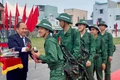 Phó Bí thư Thường trực Tỉnh ủy Rah Lan Chung động viên 571 thanh niên lên đường nhập ngũ