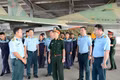 Thượng tướng Phạm Trường Sơn kiểm tra công tác chuẩn bị diễn tập ném bom, bắn đạn thật 