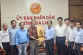 Chủ tịch UBND tỉnh Phạm Anh Tuấn tiếp xã giao Giáo sư Brad Marston