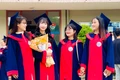 Sinh viên Trường Đại học Quy Nhơn trong lễ tốt nghiệp đại học hệ chính quy đợt 1 năm 2025. Ảnh: T.D