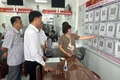 Ban Pháp chế HĐND tỉnh giám sát hoạt động tại Trung tâm Phục vụ hành chính công xã Tuy Phước. 