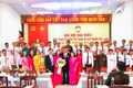 Ủy ban MTTQ Việt Nam xã Tuy Phước Tây khóa I ra mắt Đại hội. 