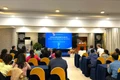 Quang cảnh lớp bồi dưỡng nghiệp vụ báo chí. Ảnh: Lệ Hằng