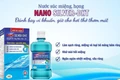 Sản phẩm nước súc miệng Nano Silver-DHT. Ảnh: Internet