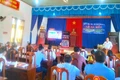 Quang cảnh lễ ra mắt Trang thông tin điện tử trợ lý AI về thủ tục hành chính xã Kông Bơ La. 