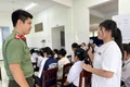 Tuyên truyền an ninh mạng và trật tự an toàn giao thông cho học sinh Làng trẻ em SOS Quy Nhơn