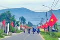 Khánh thành “Đường cờ Tổ quốc” ở xã Phù Mỹ Tây