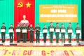 Tặng giấy khen cho các vận động viên đạt thành tích cao trong Hội thao Võ chiến đấu tay không các câu lạc bộ võ thuật toàn quân năm 2025. Ảnh: M.D