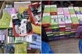 Thuốc lá điện tử và các phụ kiện bị lực lượng chức năng thu giữ.