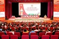 Các đại biểu tham dự phiên họp Đại hội Đại biểu Ủy ban MTTQ Việt Nam tỉnh.