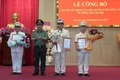 Công an tỉnh Gia Lai công bố các quyết định của Bộ trưởng Bộ Công an về công tác cán bộ