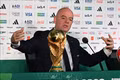 Chủ tịch FIFA Gianni Infantino trong cuộc họp báo trước lễ khai mạc World Cup 2026 tại Mexico.