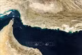 Hình ảnh từ vệ tinh Terra của NASA về eo biển Hormuz. 