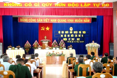 Phú Thiện: Đại hội đại biểu Hội cựu chiến binh nhiệm kỳ 2017-2022