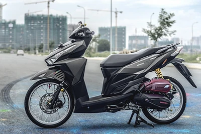 Xe ga Honda Vario độ phong cách Drag Bike tại Việt Nam