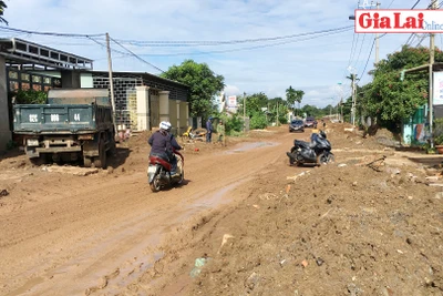 Pleiku: Người dân bức xúc vì thi công đường gây ảnh hưởng sinh hoạt