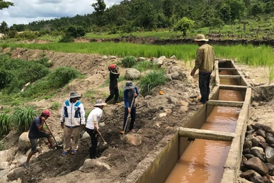 Gia Lai: Tiếp tục khắc phục những hư hỏng tại công trình thủy lợi Plei Keo