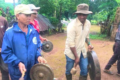 Ia Nhin bảo tồn văn hóa cồng chiêng