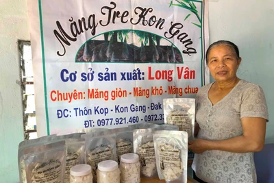 Măng giòn Kon Gang tham gia OCOP