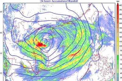Áp thấp nhiệt đới ở Biển Đông có khả năng mạnh lên thành bão