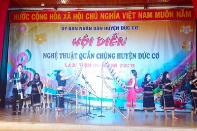 Hội diễn nghệ thuật quần chúng huyện Đức Cơ: Ấn tượng khó quên