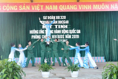 Quân đoàn 3: Hưởng ứng tháng hành động Quốc gia phòng-chống HIV/AIDS