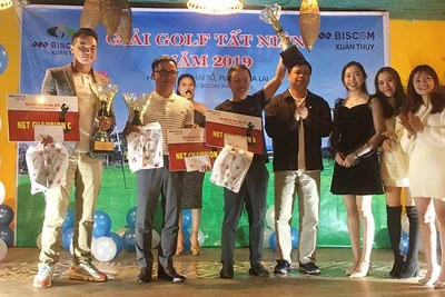 FLC Biscom Xuân Thủy tổ chức giải Golf Tất Niên 2019