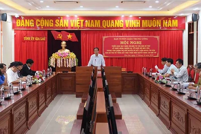 Triển khai quy định và kết luận của Ban Bí thư