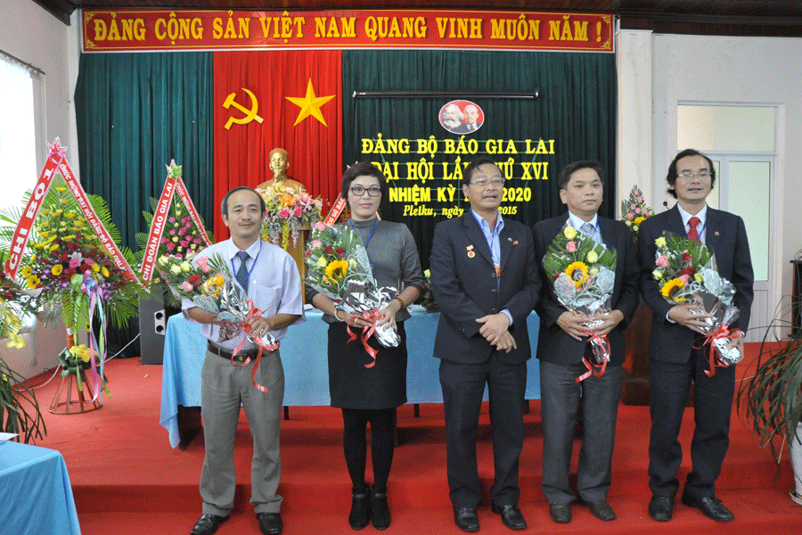 Đại hội Đảng bộ Báo Gia Lai lần thứ XVI (nhiệm kỳ 2015-2020)