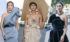 Hoàng Yến, H'Hen Niê, Minh Tú đọ trình catwalk ở Sydney